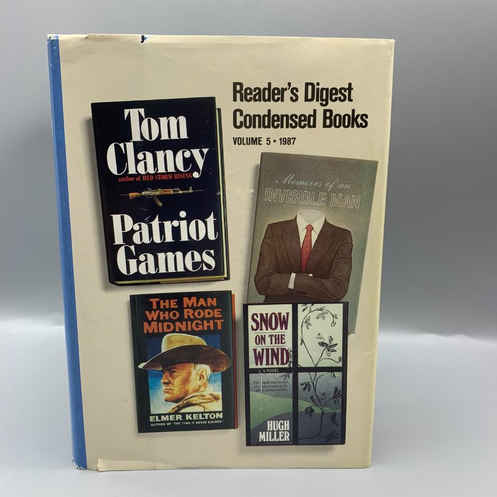 Reader's Digest Condensed Books Volume 5 from 1987